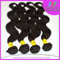 Natural color indian remy human b1 hair extensions